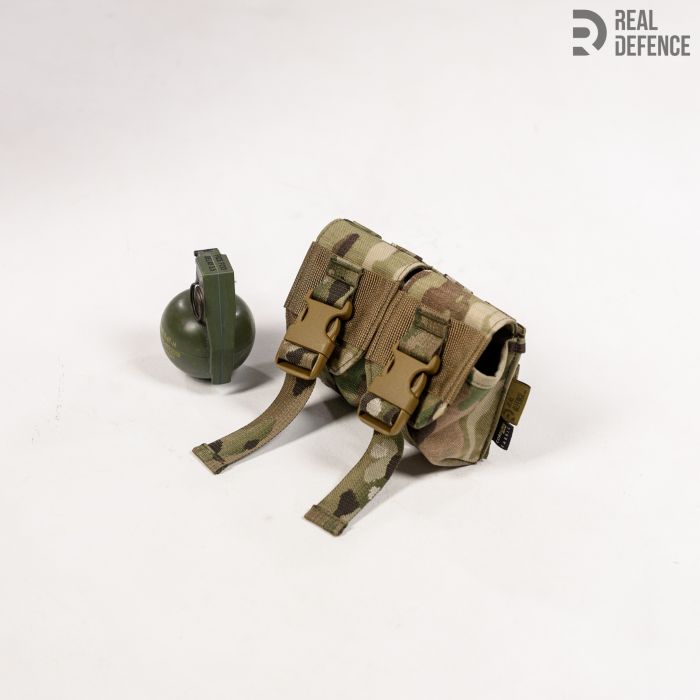 Double pouch for a grenade, MULTICAM USA