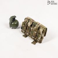 Double pouch for a grenade, MULTICAM USA