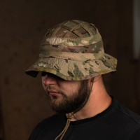 Тактична панама з широкими бортами 50/50 NyCo RipStop USA MULTICAM